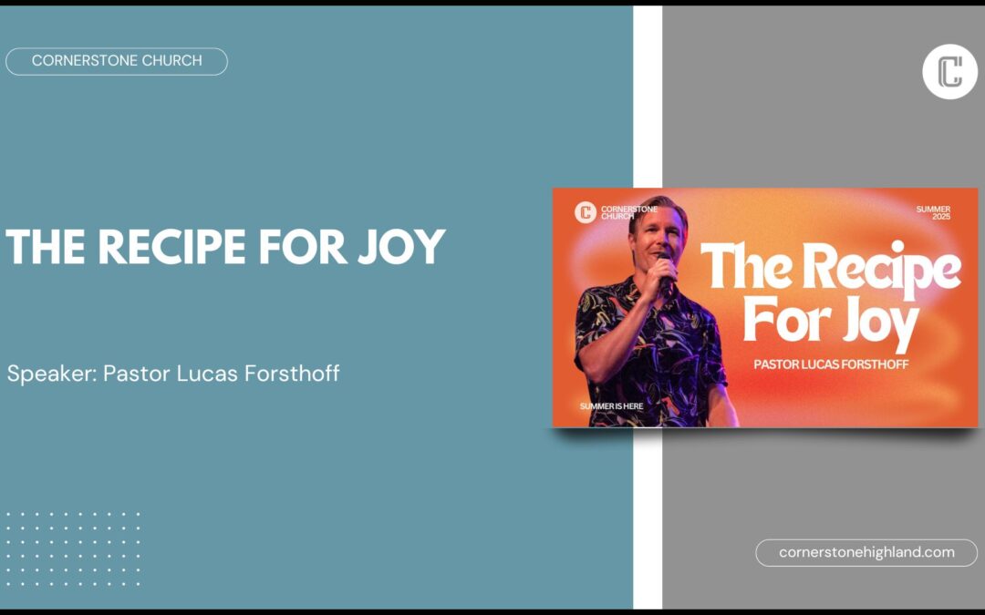 The Recipe For Joy