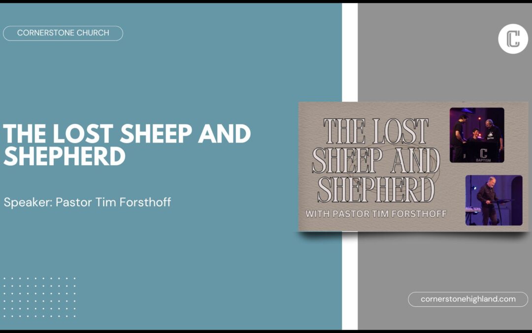 The Lost Sheep And Shepherd