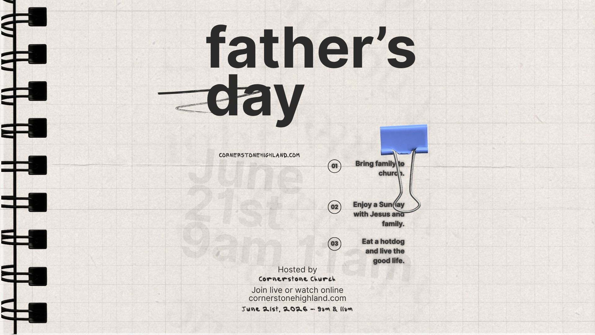 Fathers Day social media (1920 x 1080 px)